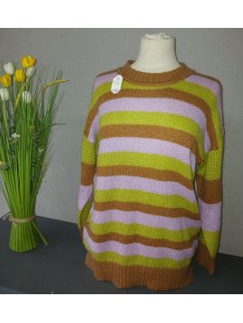 PULL LAINE ET MOHAIR seconde main