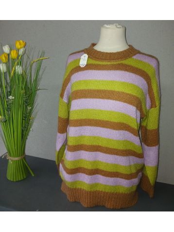 PULL LAINE ET MOHAIR seconde main