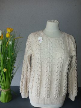 PULL PURE LAINE Fait Main