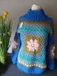 PULL CROCHET PURE LAINE Fait Main