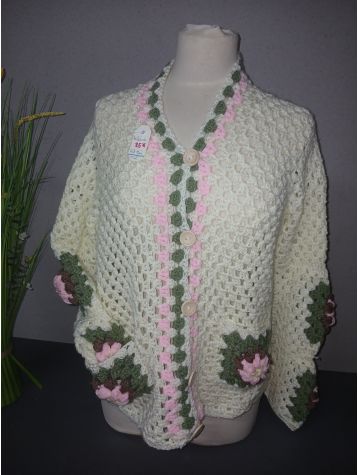 GILET CROCHET Fait Main