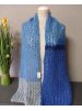 ECHARPE LAINE ET MOHAIR Fait Main