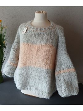 PULL MOHAIR Fait Main