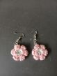BOUCLES D OREILLES FLEURS fait main