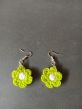 BOUCLES D OREILLES FLEURS fait main
