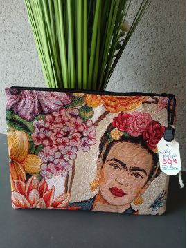 POCHETTE TISSUS Frida Khalo