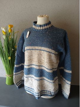 PULL PURE LAINE HOMME Fait Main