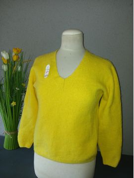PULL LAINE ET MOHAIR seconde main